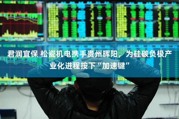 君润宜保 松瓷机电携手贵州晖阳，为硅碳负极产业化进程按下“加速键”